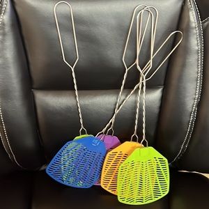 New 5 Pk. Stainless Steel Fly Swatter
